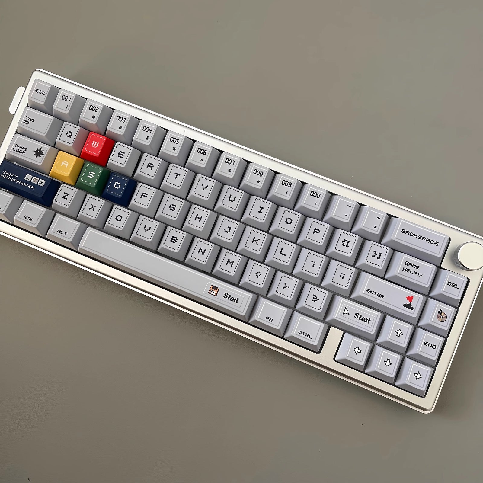 [In Stock] Minesweeper-themed Cherry Profile Dye Sublimation PBT Keycaps