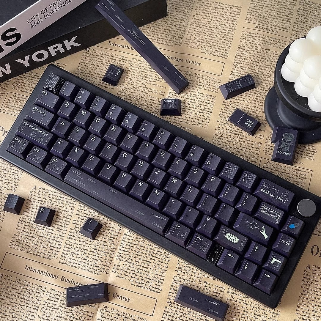 [In Stock] The Matrix - Themed Cherry Profile PBT Dye Sub Keycaps