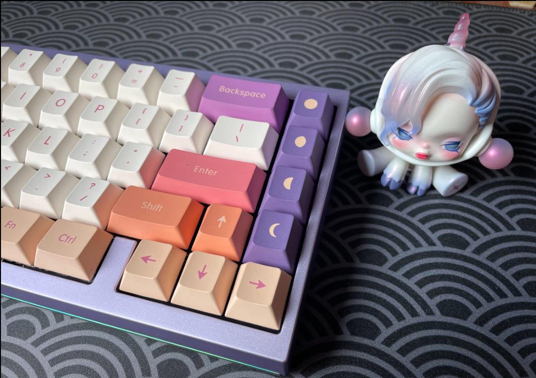 [In Stock] Carmine Cloud PBT Cherry Keycaps Set (Free Shipping To Some Countries)