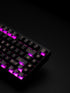 [In Stock] Harry Potter Backlit Transparent Glitter Coating Cherry Profile PC Keycaps