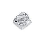 [In Stock] Silver Grind Artisan Keycap (Free Shipping To Some Countries)