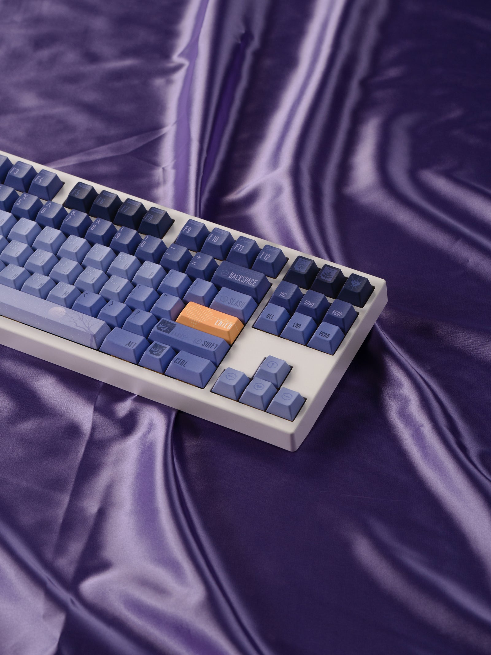 [In Stock] Flamboyant Bleu PBT Cherry Keycaps