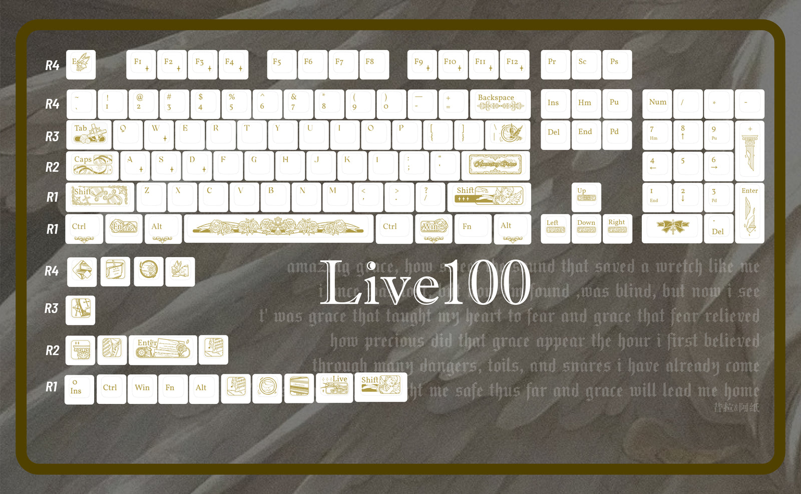 [In Stock] Bat Knight Live100 98% Mechanical Keyboard