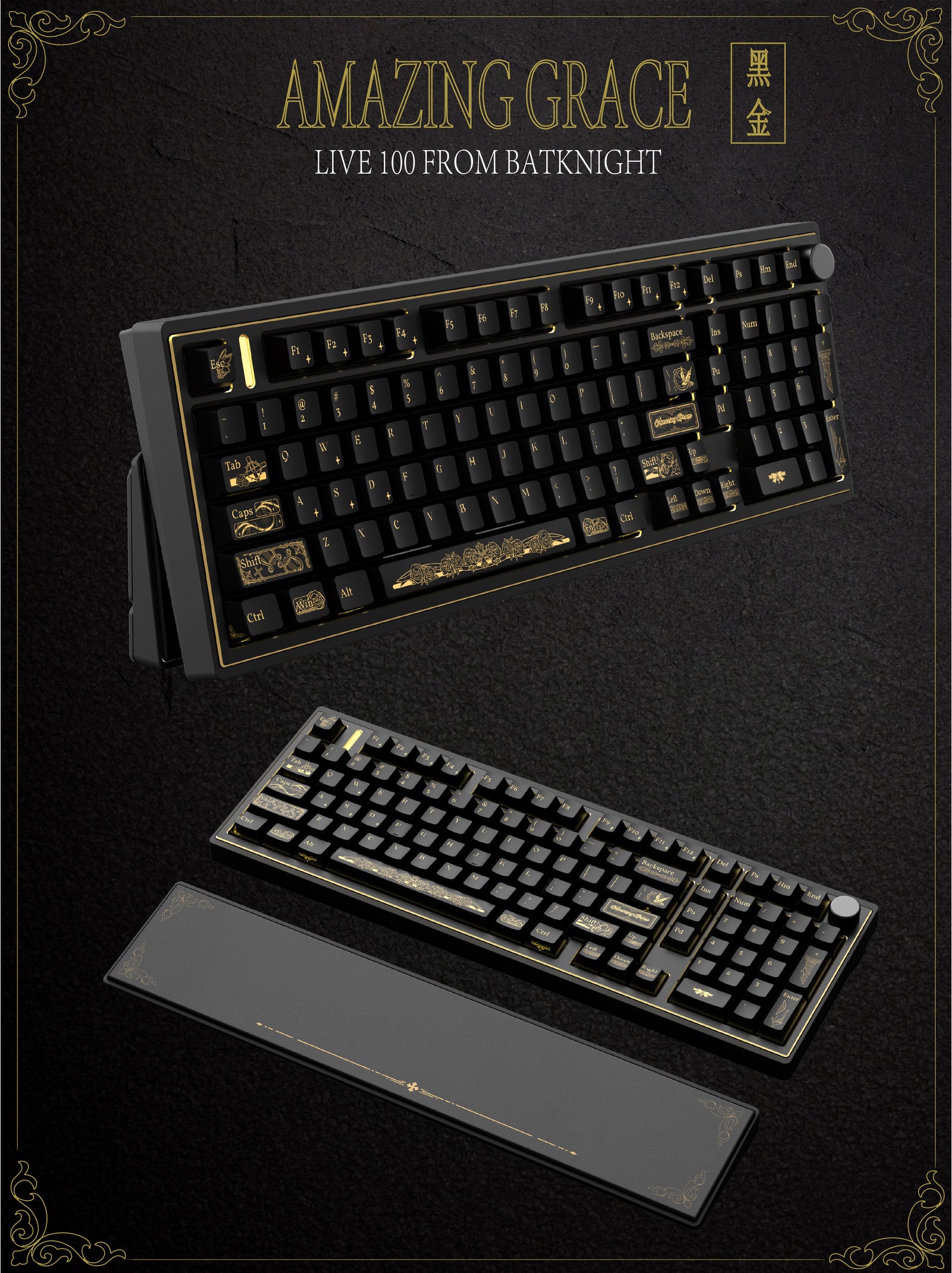 [In Stock] Bat Knight Live100 98% Mechanical Keyboard