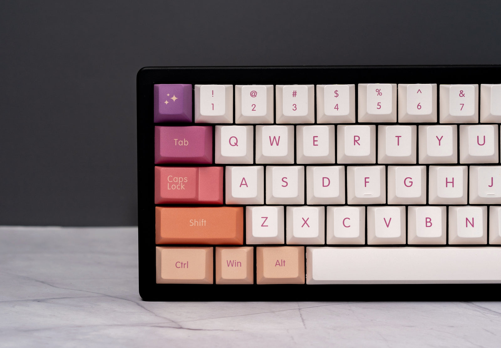 [In Stock] Carmine Cloud PBT Cherry Keycaps Set (Free Shipping To Some Countries)