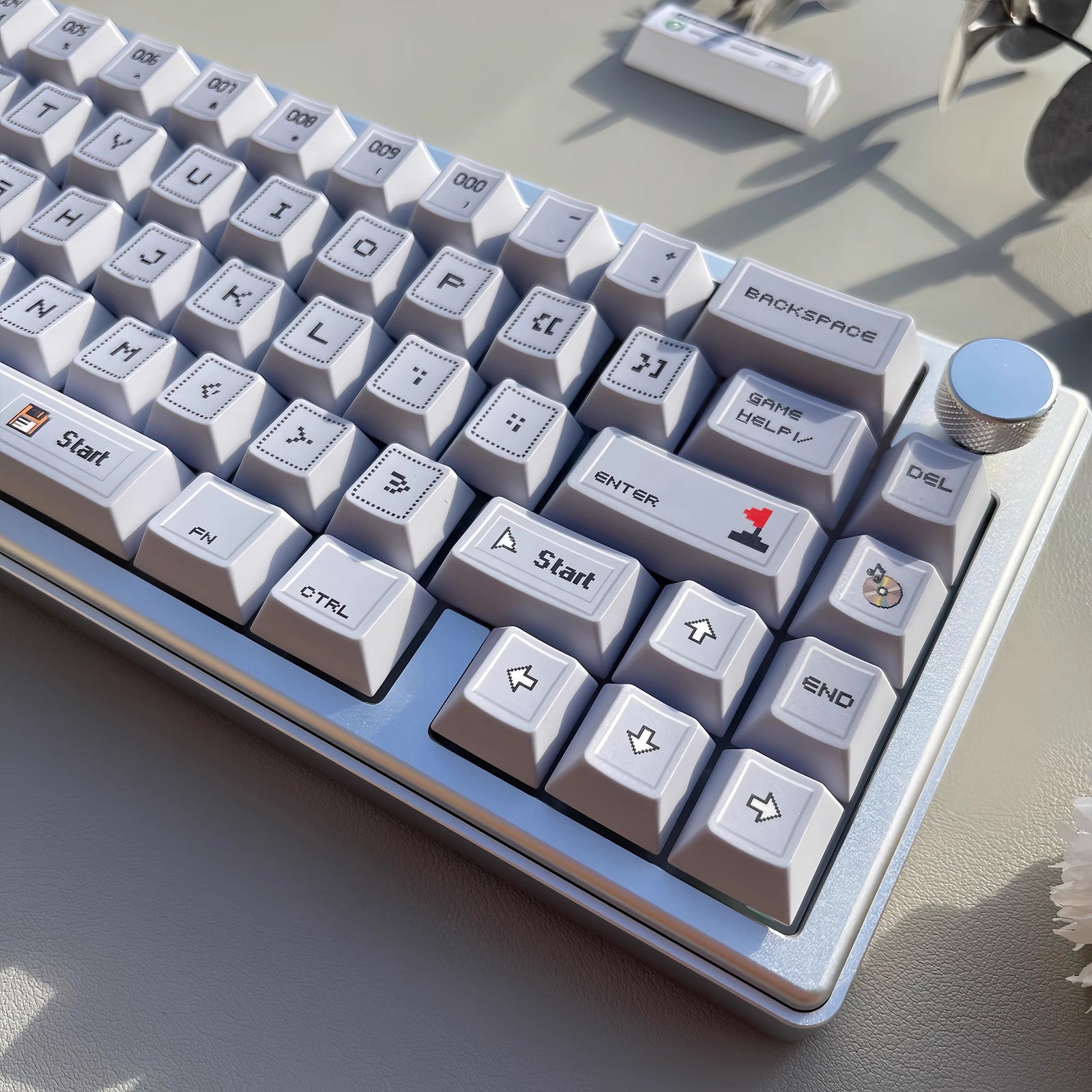 [In Stock] Minesweeper-themed Cherry Profile Dye Sublimation PBT Keycaps