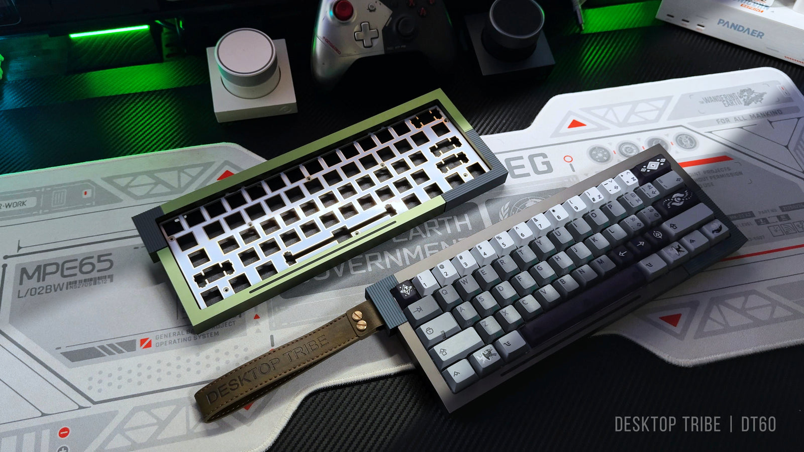 [In Stock] DT60 60% Mechanical Keyboard (Adapt to Wooting)