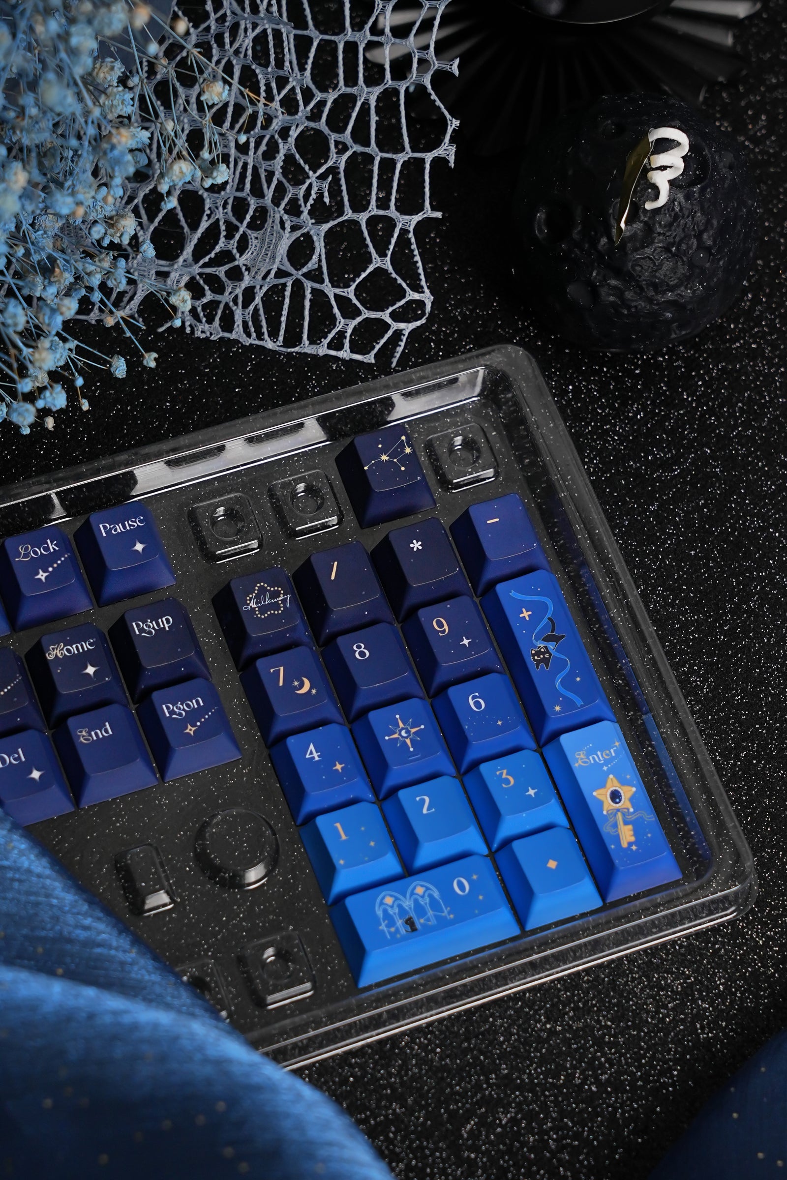 [In Stock] Starry Night Corridor  PBT Cherry Keycaps