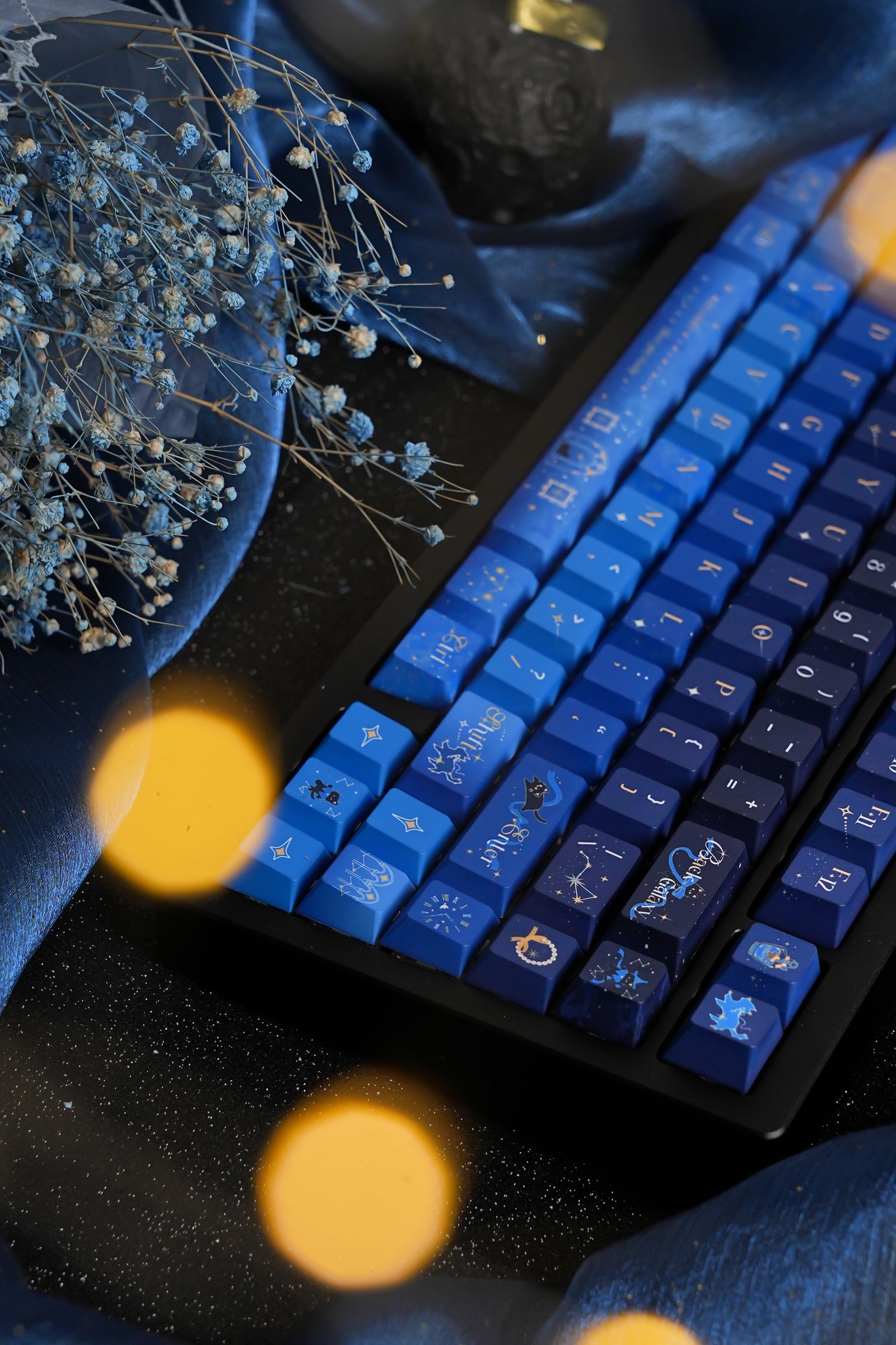 [In Stock] Starry Night Corridor  PBT Cherry Keycaps