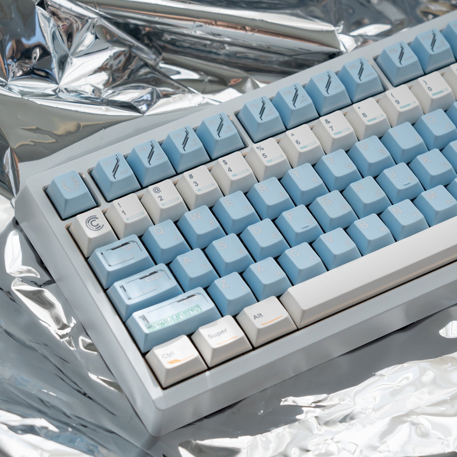 [In Stock] Space Station Cherry Profile PBT Keycaps