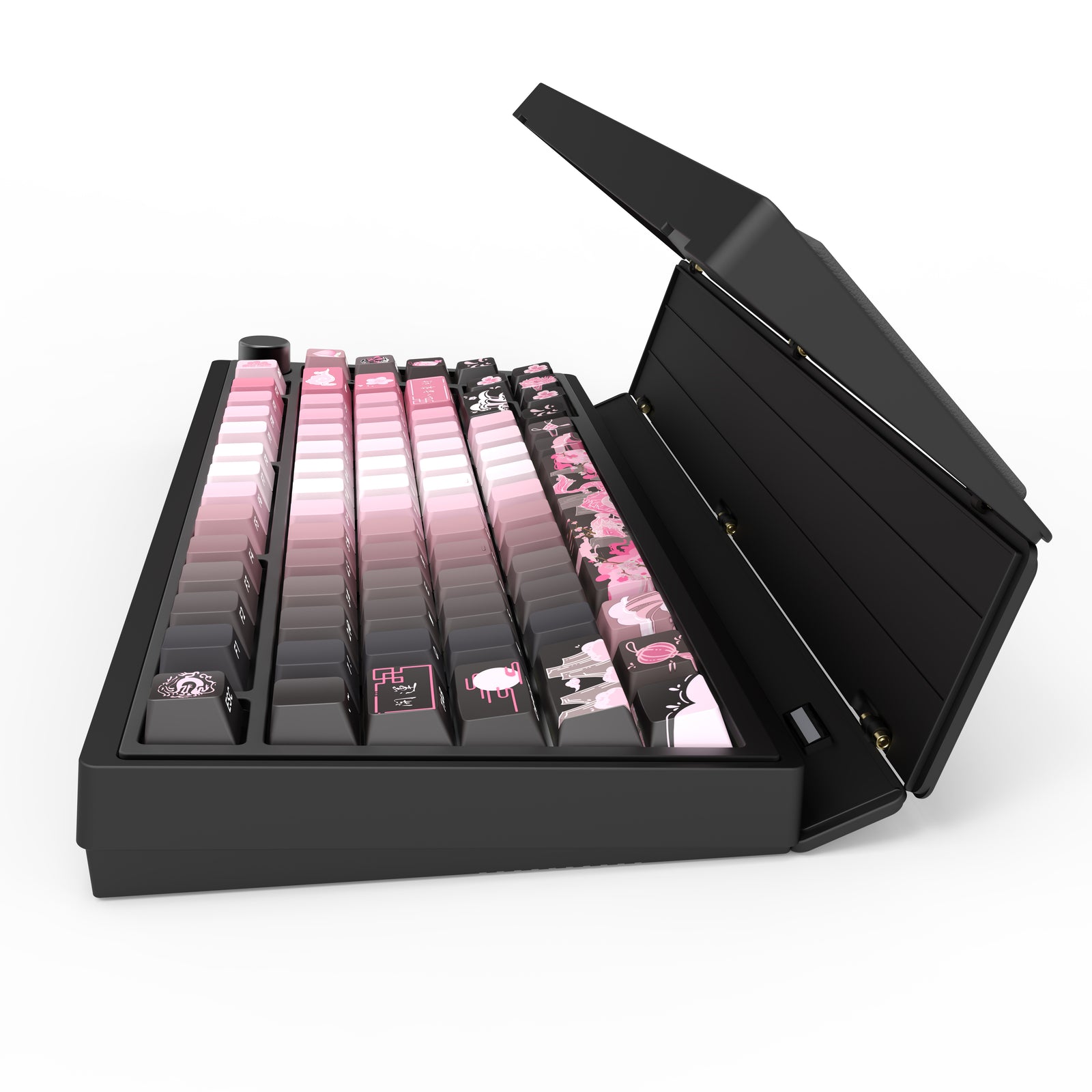 [In Stock] BK75 Tri-Mode Wireless Hot-Swappable RGB Pre-Built Mechanical Gaming Keyboard