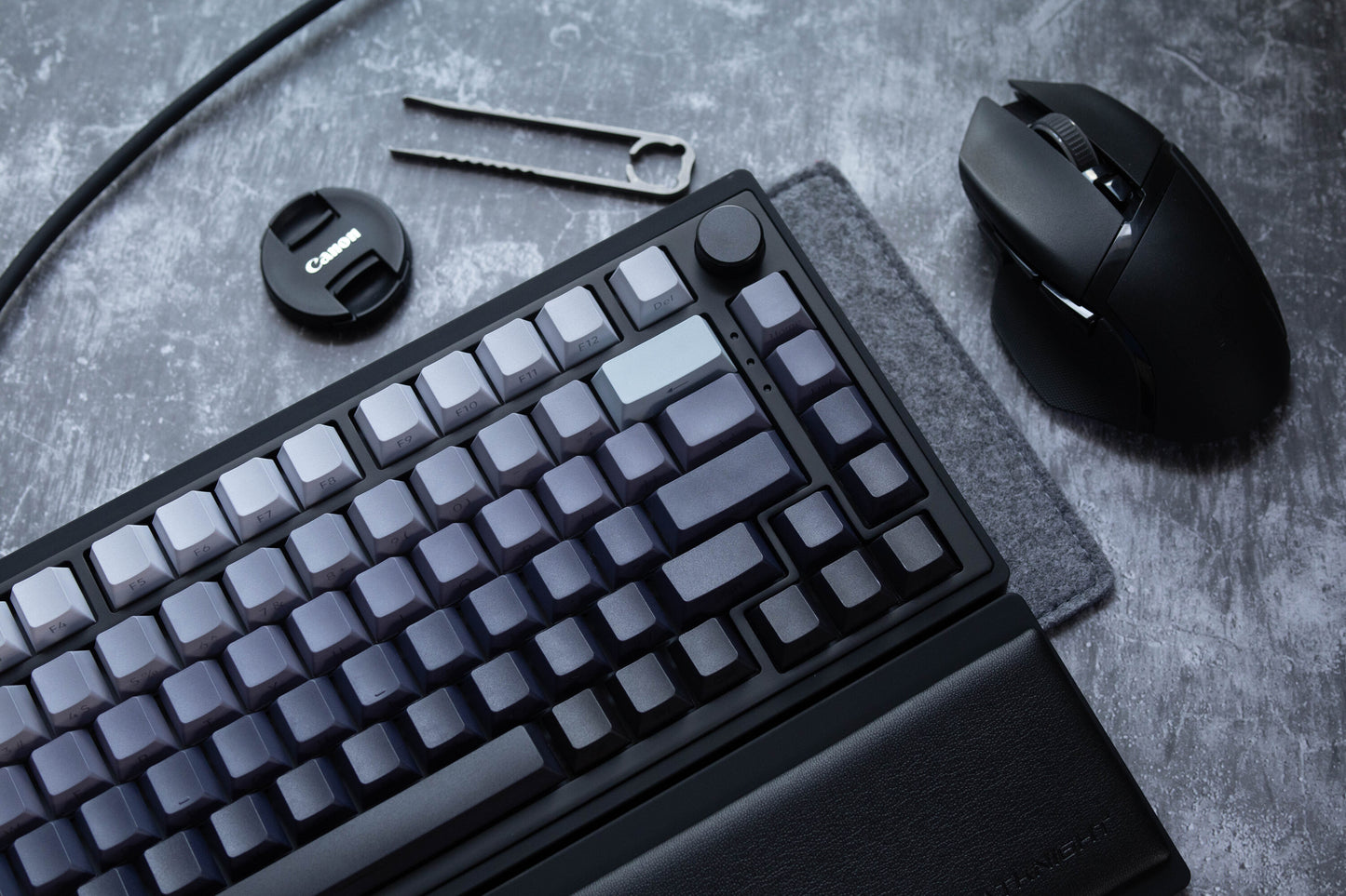 [In Stock] BK75 Tri-Mode Wireless Hot-Swappable RGB Pre-Built Mechanical Gaming Keyboard