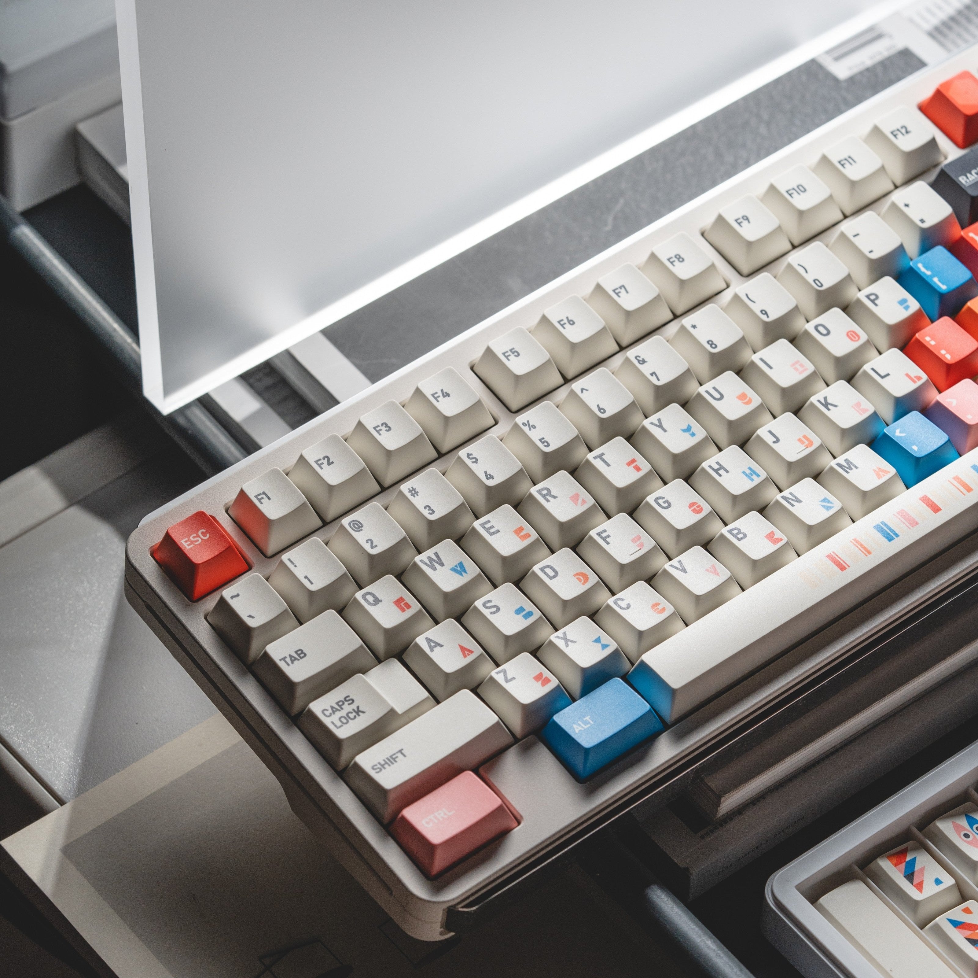 [In Stock] Geometry PBT Cherry Keycaps