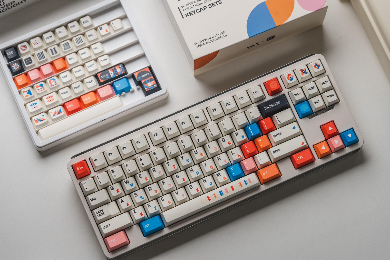 [In Stock] Geometry PBT Cherry Keycaps