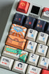 [In Stock] Pokemon Master Cherry Profile Dye Sublimation PBT Japanese Root Keycaps