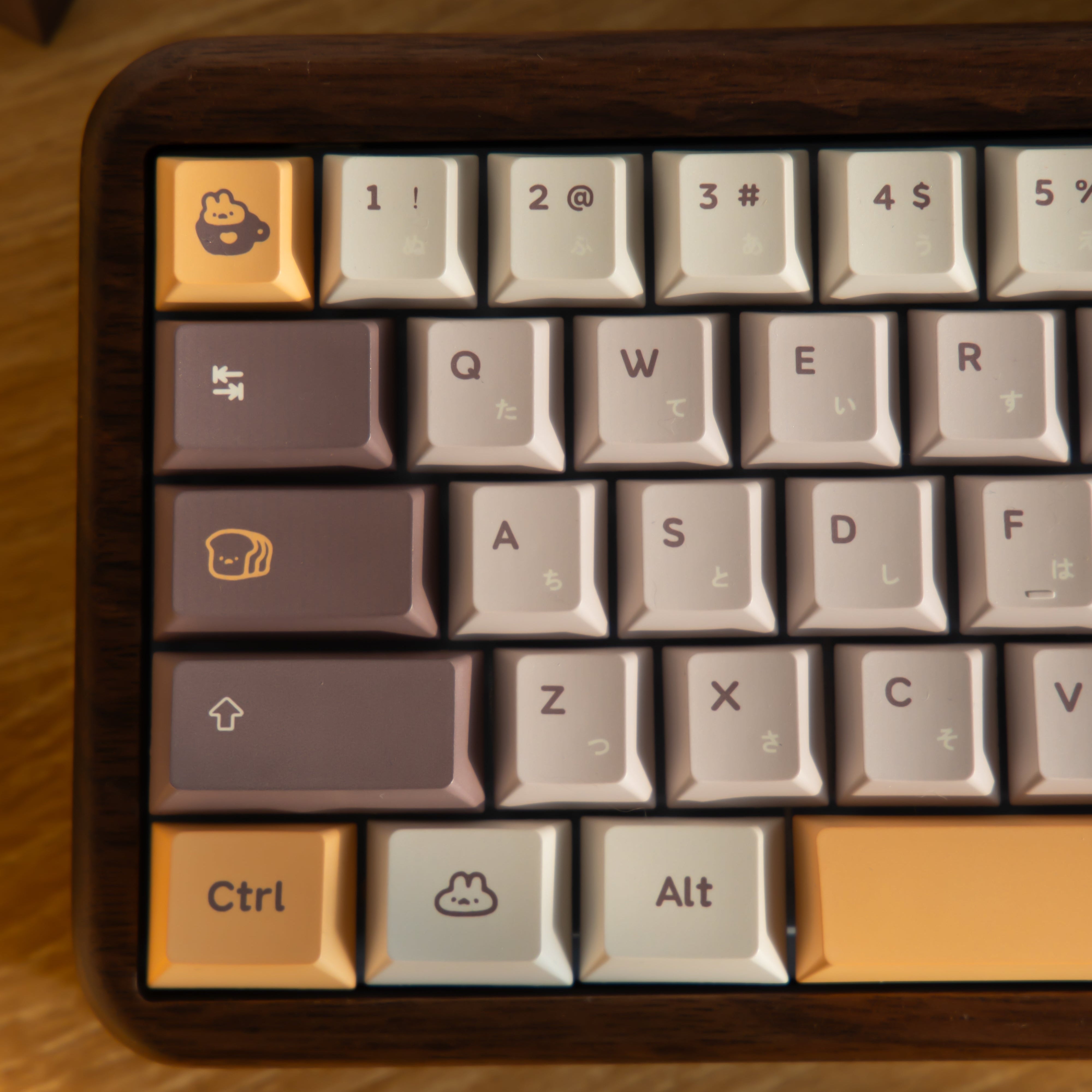 [In Stock] Gap Japanese Root Cherry PBT Keycaps