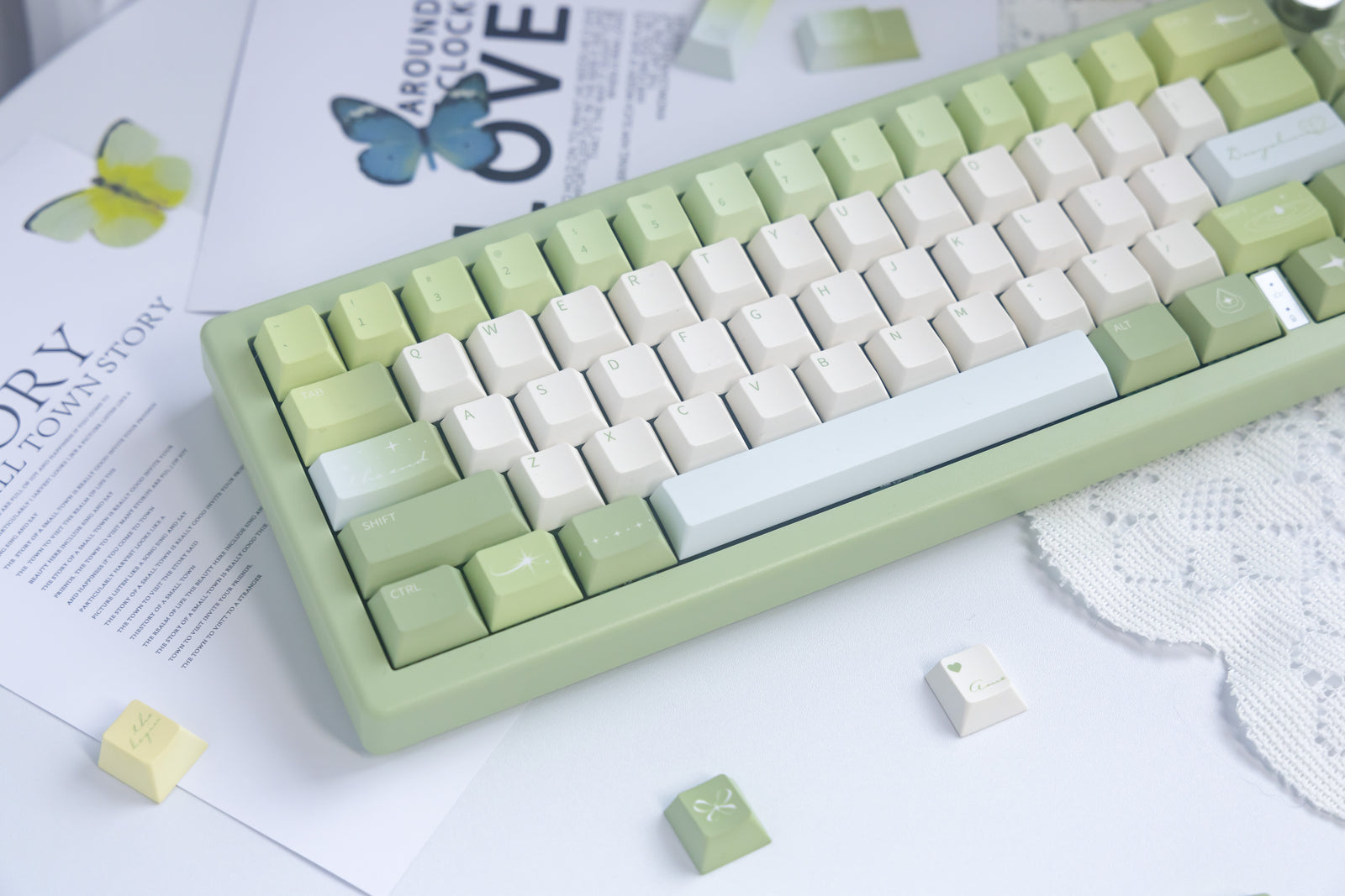 [In Stock] Love Rain PBT Cherry Keycaps