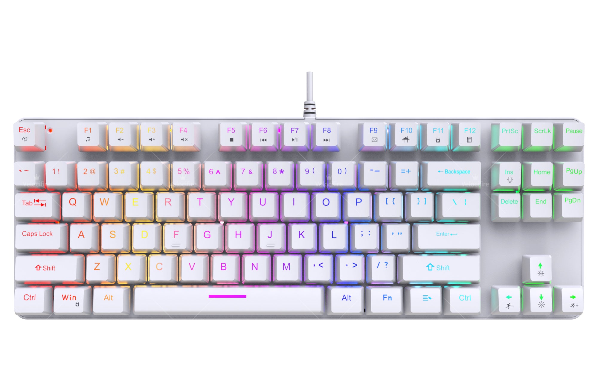 [In Stock] Zerodate K87 Full RGB Wired Mechanical Keyboard