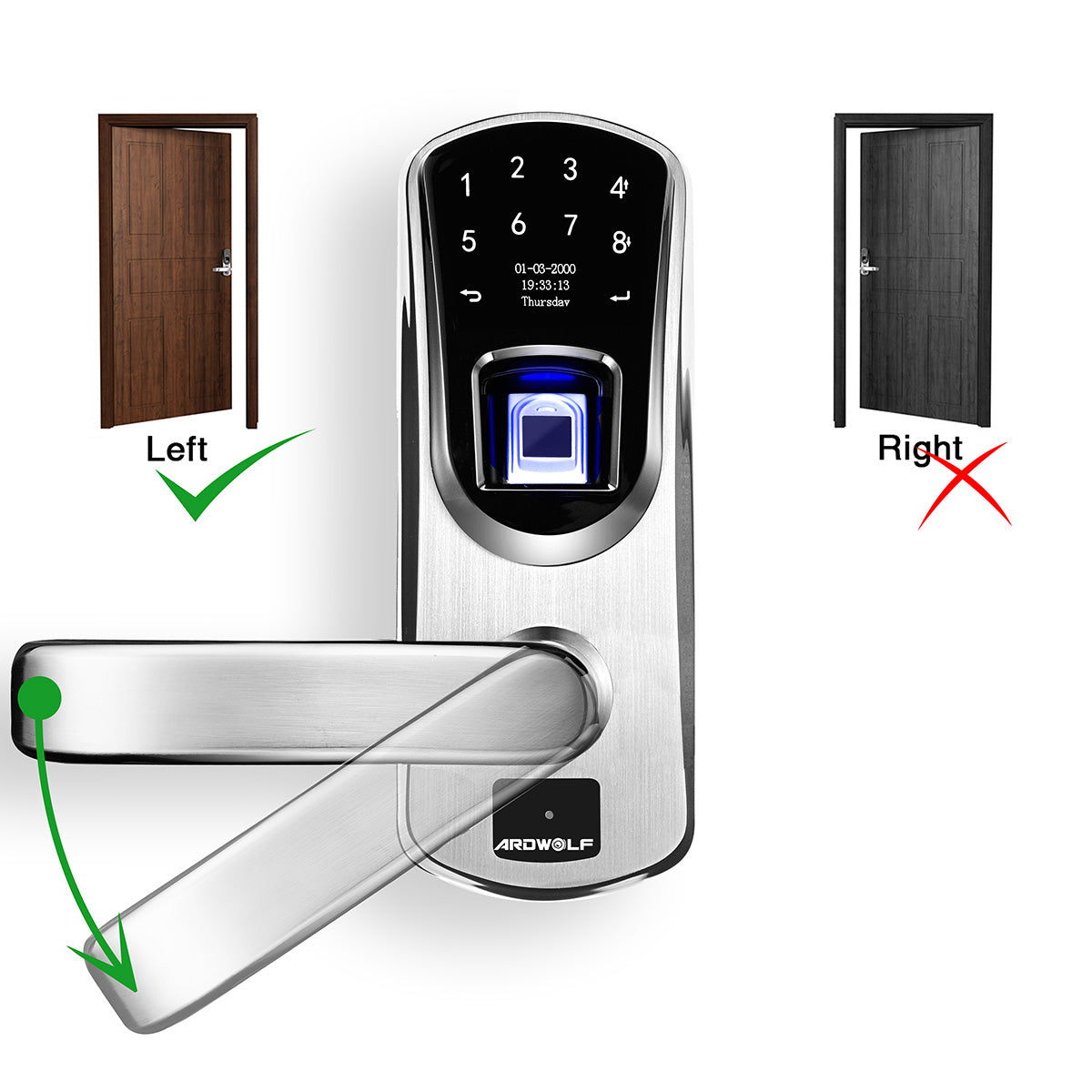 [In Stock] A60 Keyless Entry Smart Door Lock