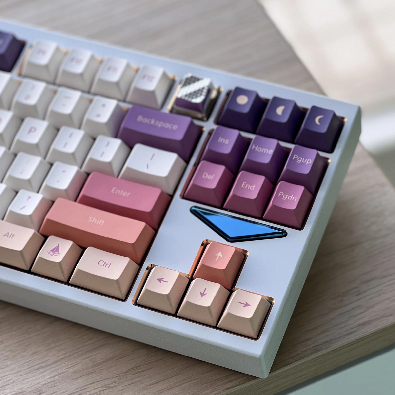 [In Stock] Carmine Cloud PBT Cherry Keycaps Set (Free Shipping To Some Countries)