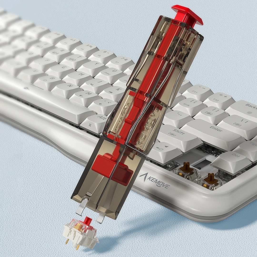 [In Stock] KEMOVE 2-In-1 Switch/Keycap Puller For Hot-Swappable Mechanical Keyboard