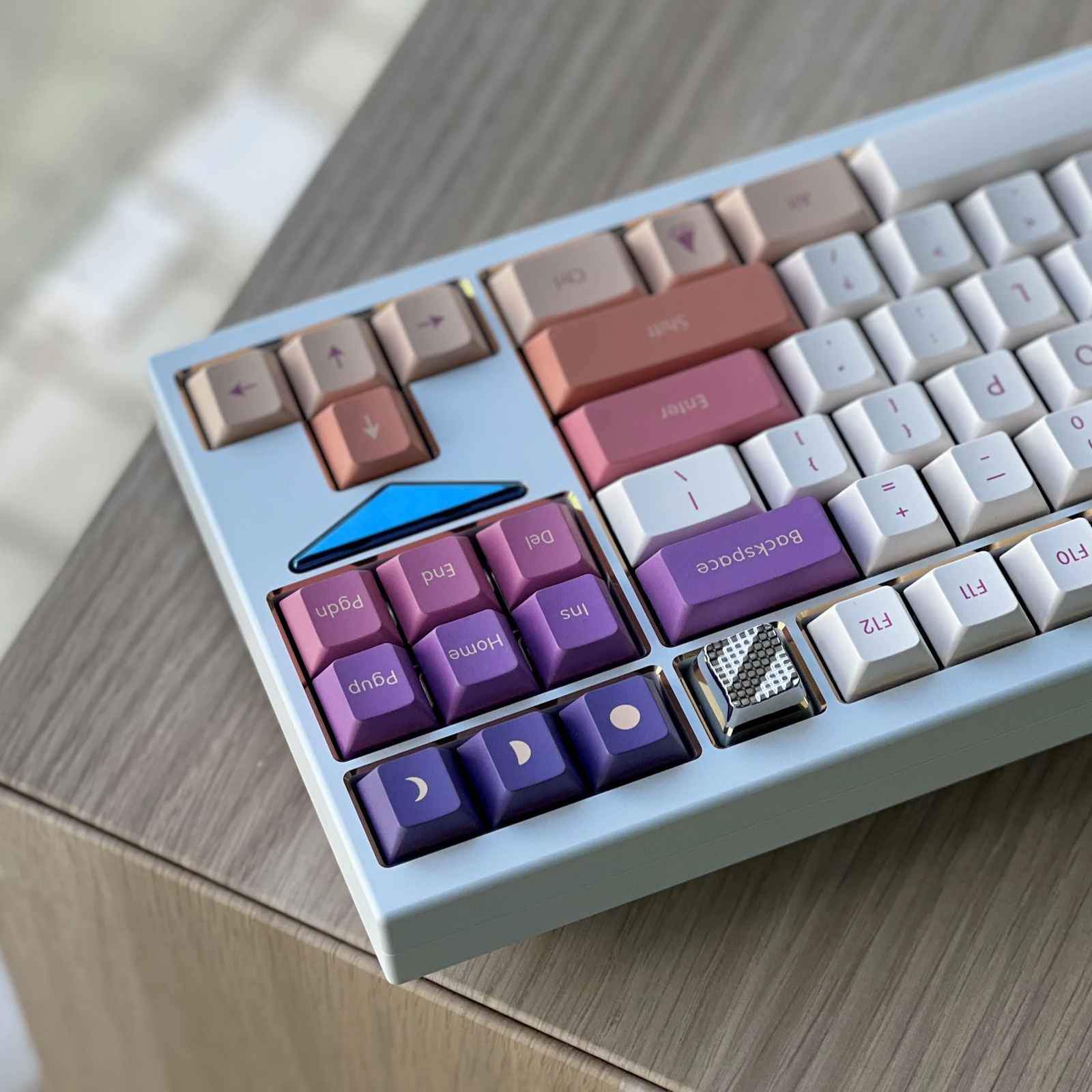 [In Stock] Carmine Cloud PBT Cherry Keycaps Set (Free Shipping To Some Countries)