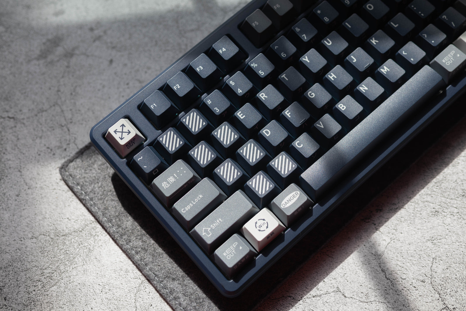 [In Stock] Infi75 Tri-Mode Hi-Fi Rgb Mechanical Keyboard - Keep Out! Limited Edition