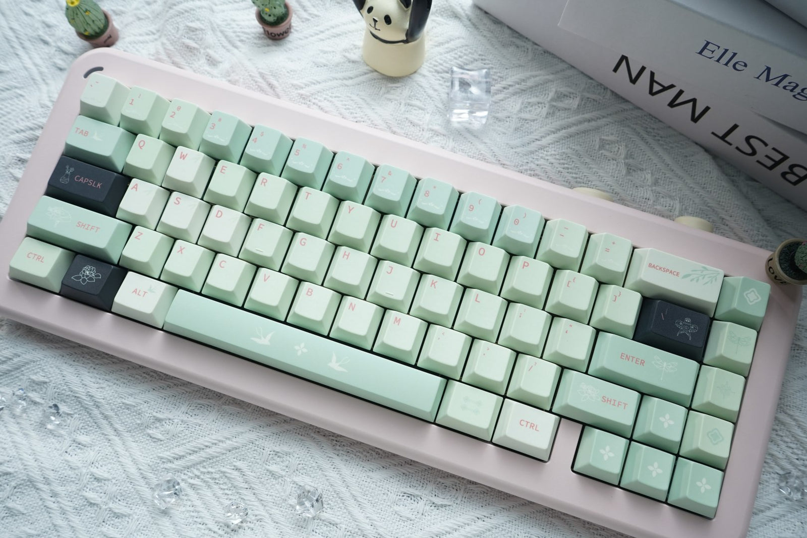 [In Stock] Paper Kite Cherry Profile Dye Sub PBT Keycaps