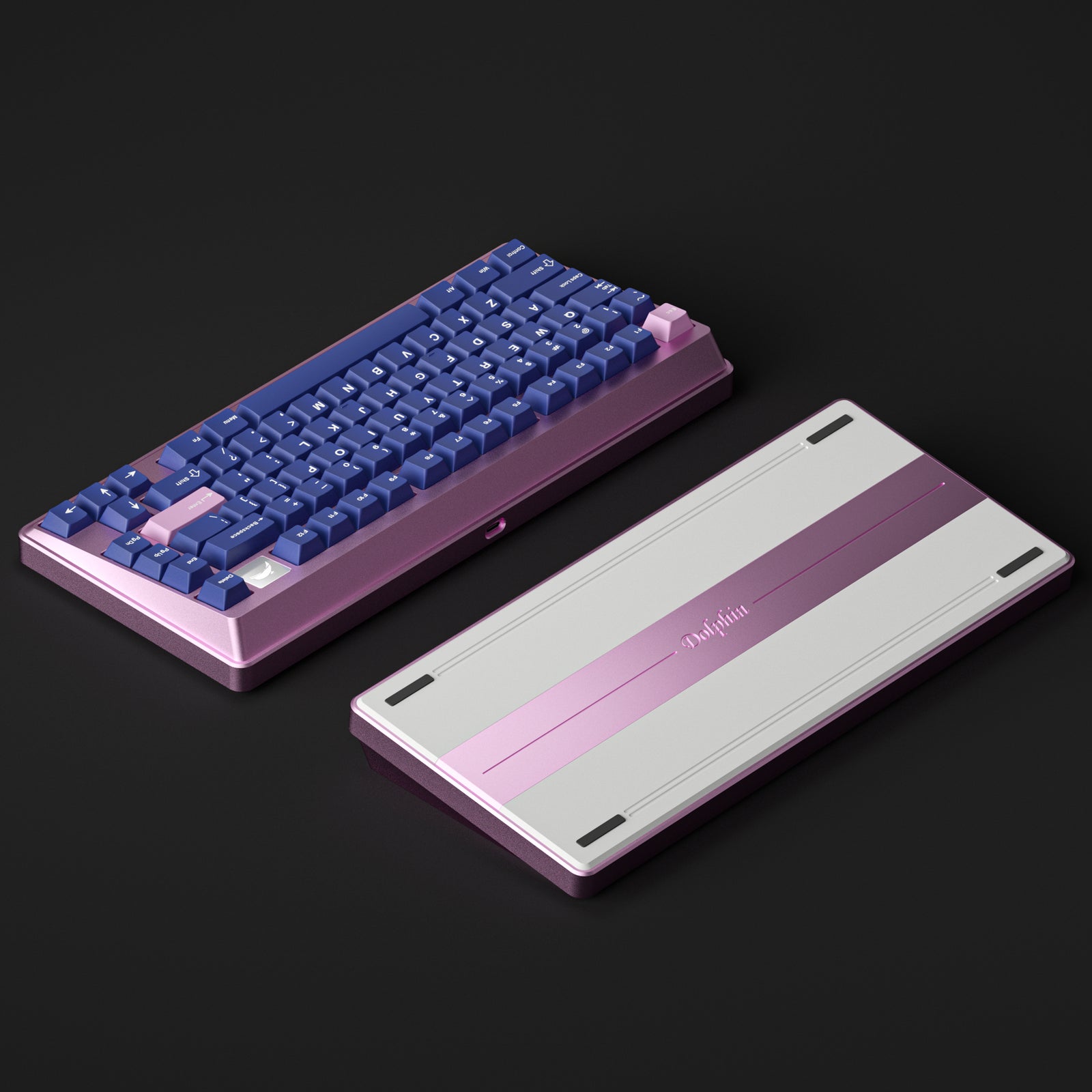 [Extra] Dolphins75 Mechanical Keyboard Kit