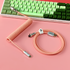 [In Stock] Macaron Handmade Mechanical Keyboard Coiled Usb-C Cable