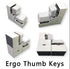 [In Stock] Dumang Ergo Thumb Key For Mechanical Customized Gaming Keyboard